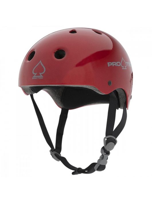 Pro-Tec Classic Certified Helmet -Red Metal Flake