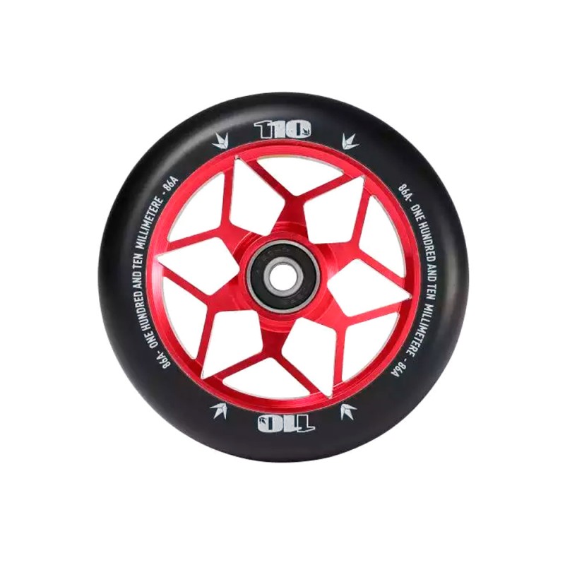 Blunt Diamond 110 mm Wheel - Red
