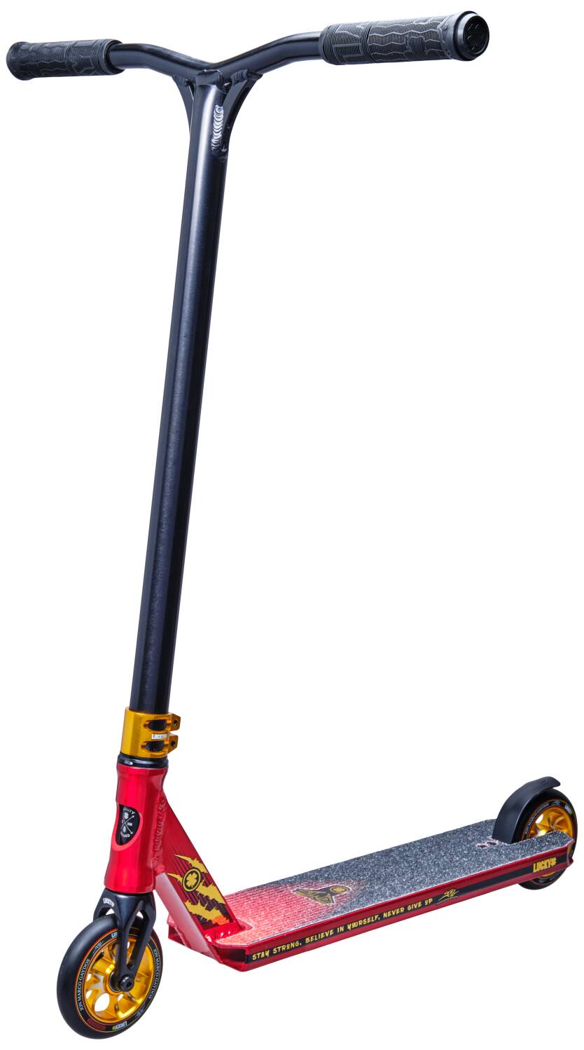 Lucky Jon Marco Gaydos Signa ture Pro Scooter Red/gold