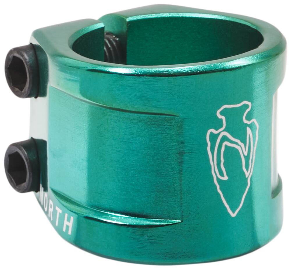 North Axe V2 Double Clamp - Emerald