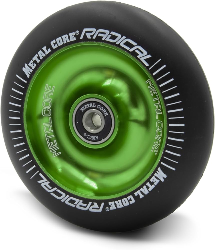 Metal Core Radical 110mm Wheel - Green