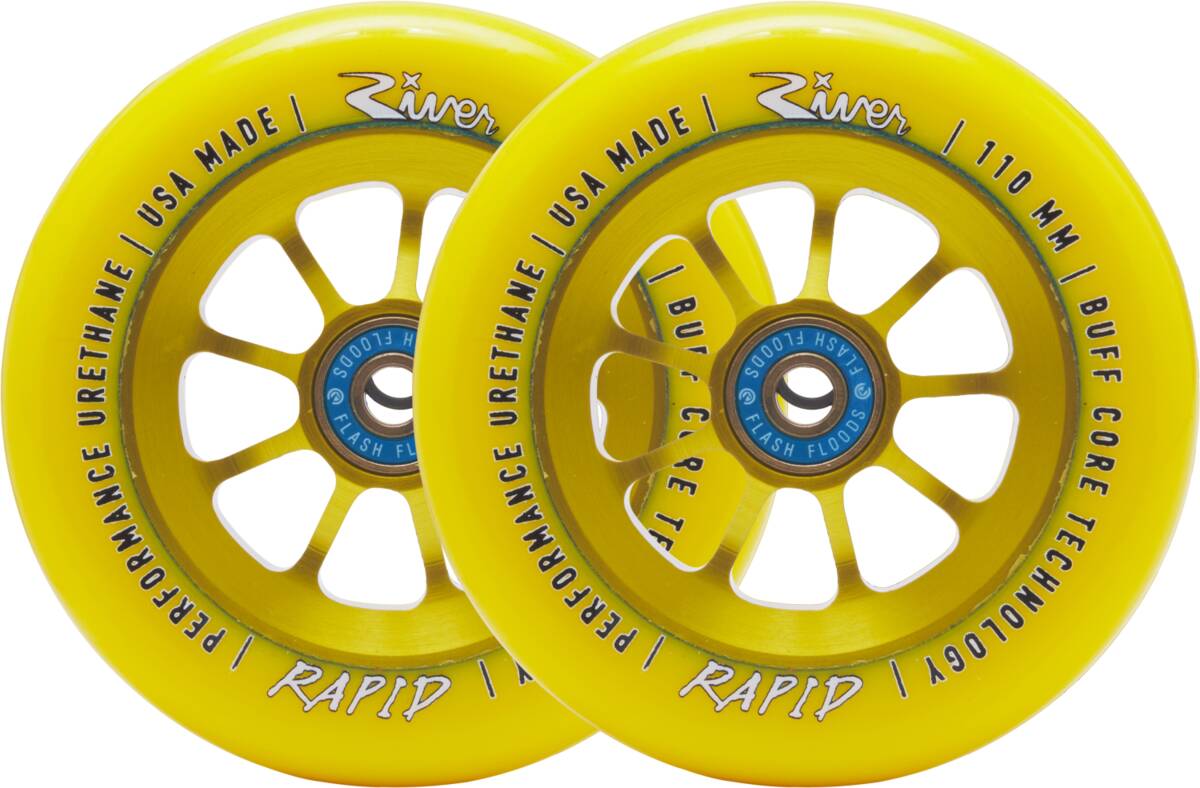 River Naturals Rapid Pro Scooter Wheels 2-Pack - Sunrise