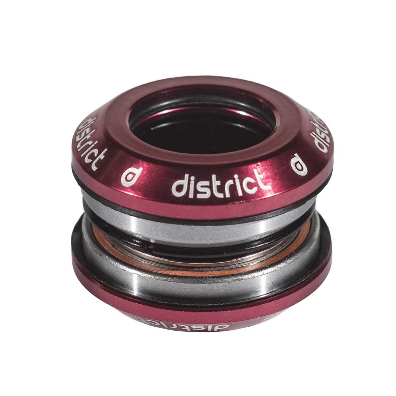 District Integrated Headset V3 - with 25.4 topcap - Red