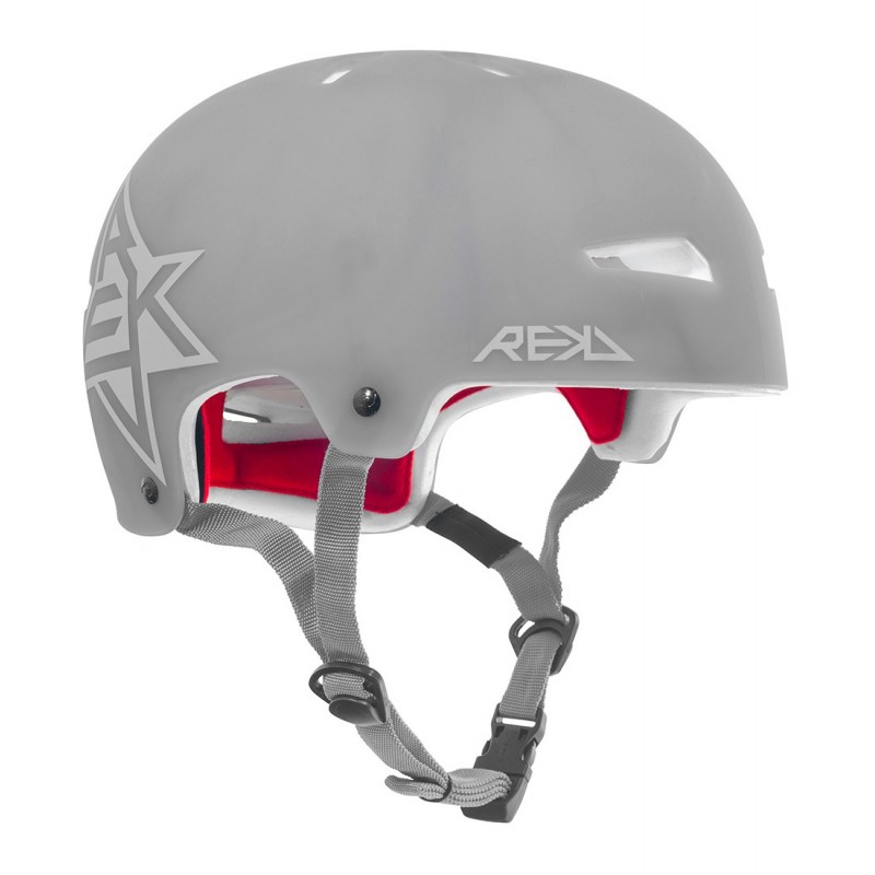Rekd Elite Icon Semi-Transparent Helmet - Grey