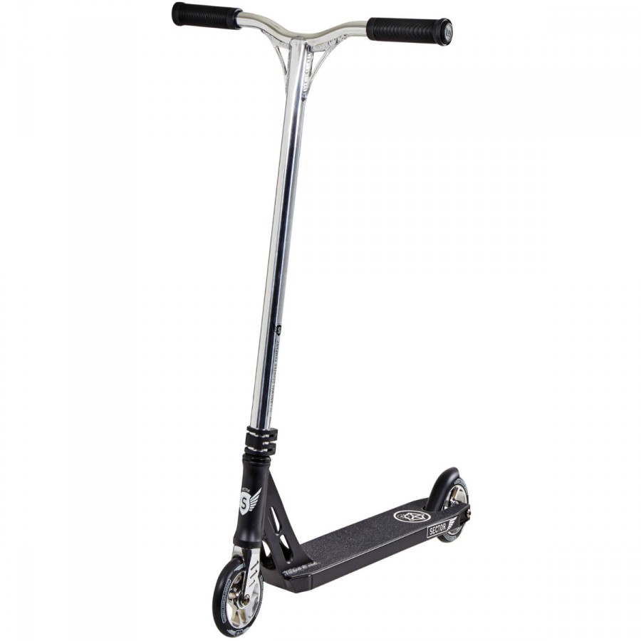 Longway Sector V2 Scooter - Black / Silver