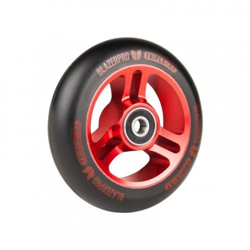 Blazer Pro Triple XT Wheel 100mm ABEC 9 - Red/Black