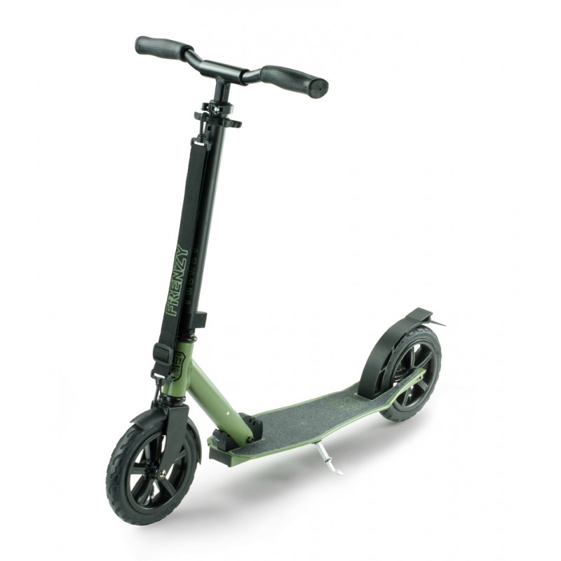 Slamm Frenzy 205mm Pneumatic Scooter - Military