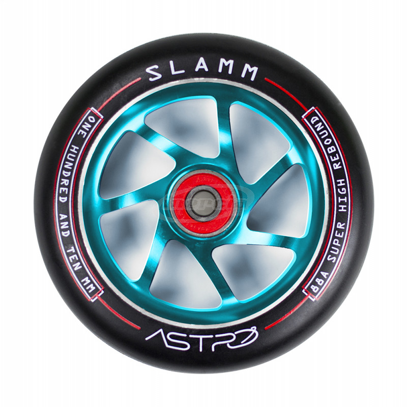 Slamm Astro 110mm Wheels - Teal