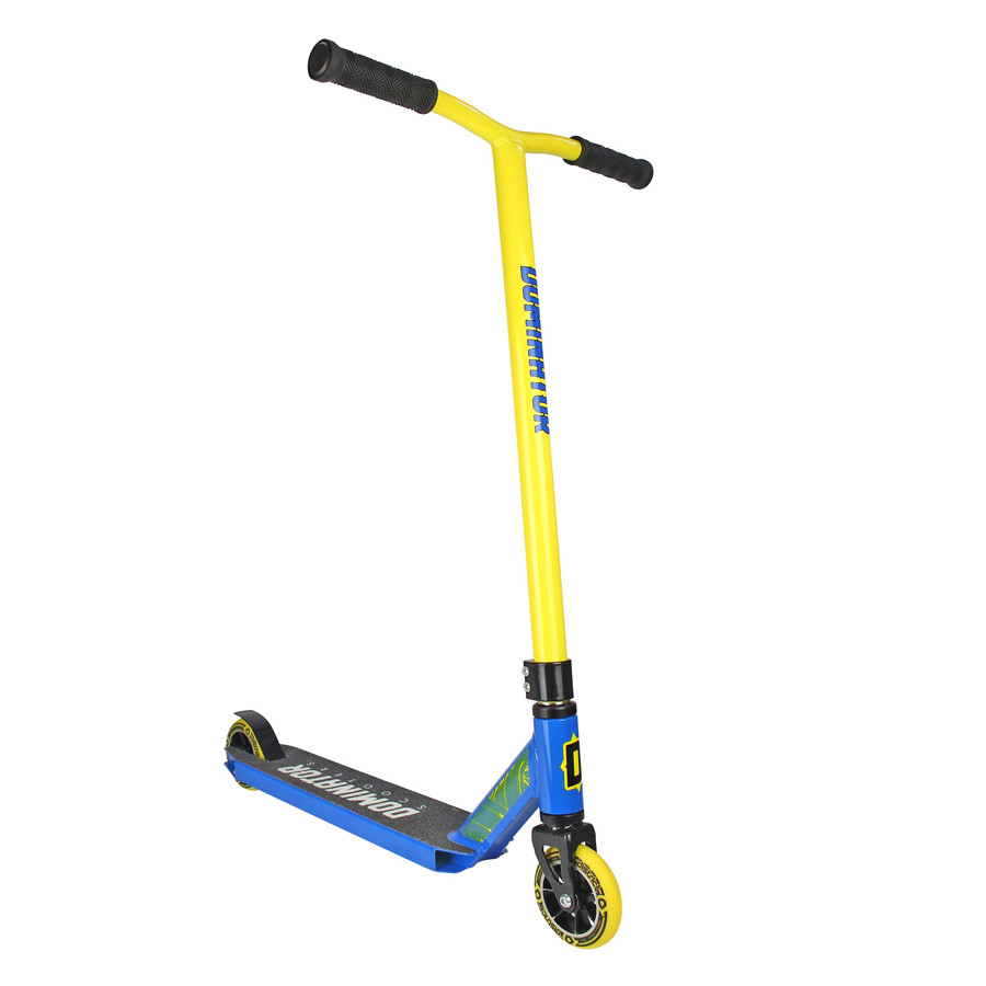 Freestylová kolobežka  Dominator Ranger Scooter - Yellow / Blue