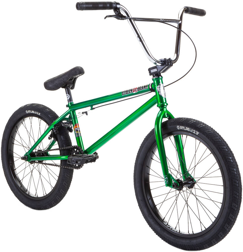 Stolen Heist 20'' 2022 BMX Freestyle Bike Dark Green