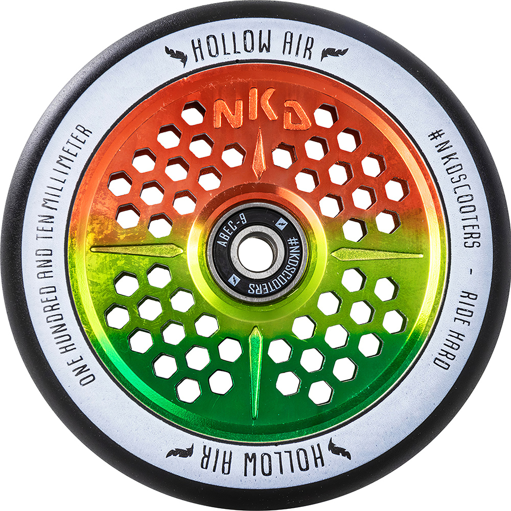 NKD Hollow Air Scooter Wheel 110mm - Rasta