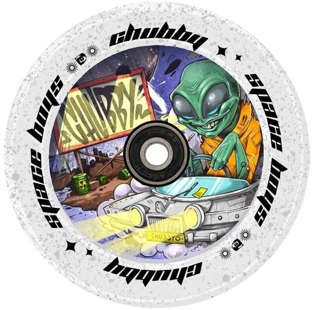 Chubby Wheels Co SpaceBoys 110mm Wheel - Alien