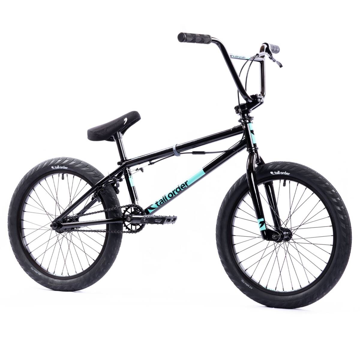 Tall Order Ramp Medium 20'' 2022 BMX Freestyle Bike - Gloss Black