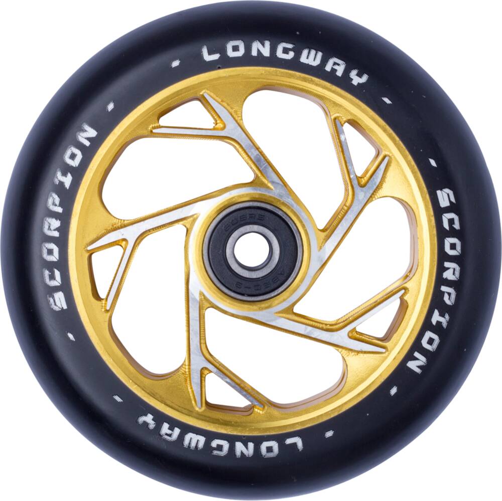 Longway Scorpion 110mm Pro Scooter Wheel - Gold