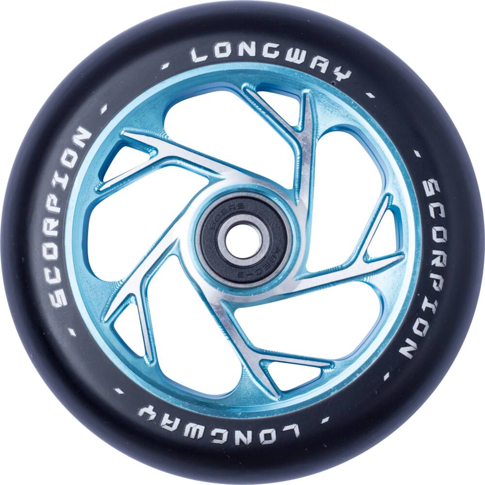 Longway Scorpion 110mm Pro Scooter Wheel - Teal