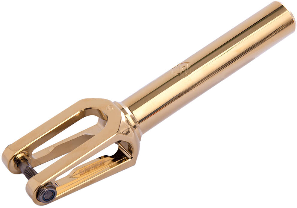 Striker Lux SCS/HIC Pro Scooter Fork - Gold Chrome