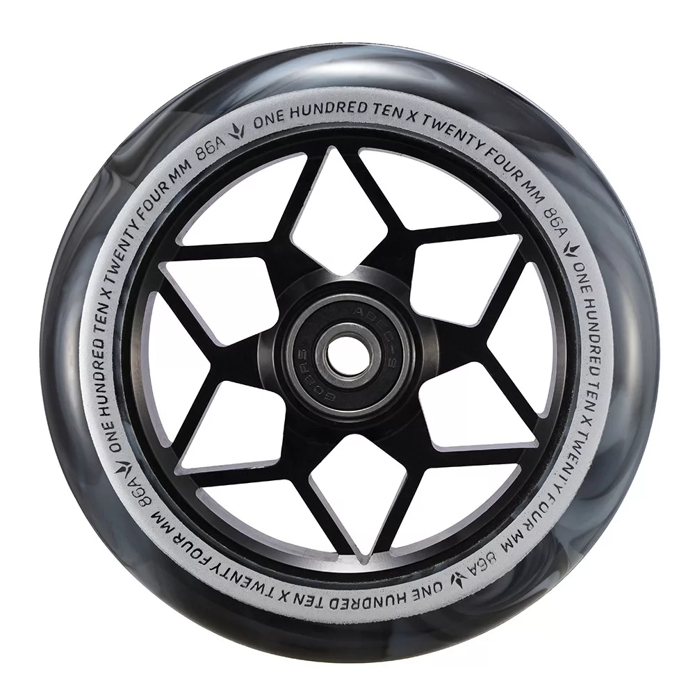 Blunt Diamond 110 mm Wheel - Black/White
