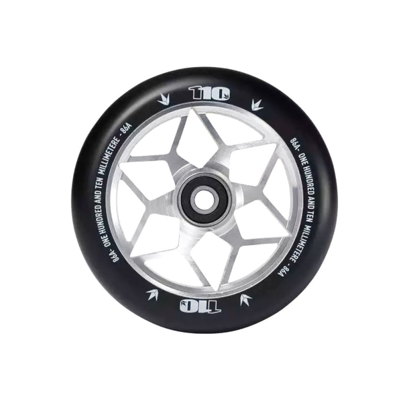 Blunt Diamond 110 mm Wheel - Silver