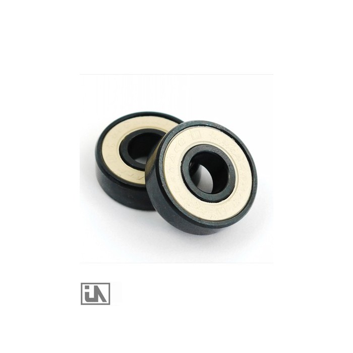 ABEC 5 UrbanArtt bearing set - Black/White
