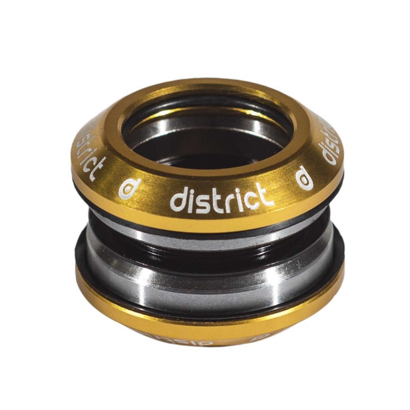District Integrated Headset V3 - with 25.4 topcap - Gold