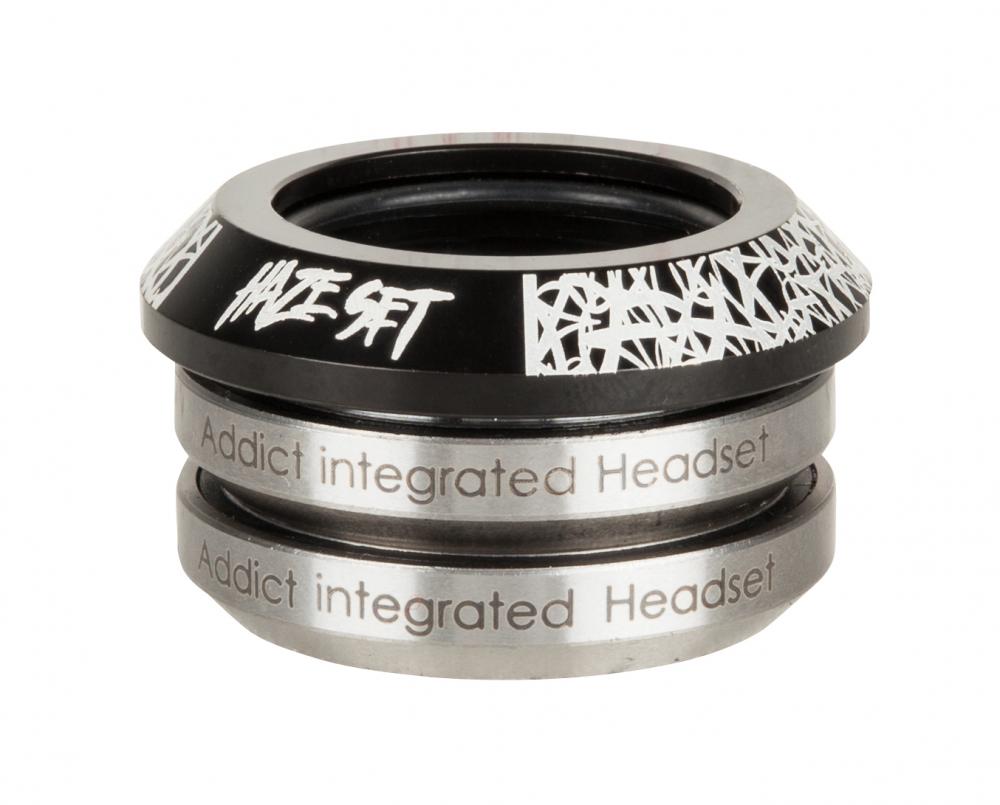 Hlavové zloženie Addict Hazeset Integrated Headset - Black