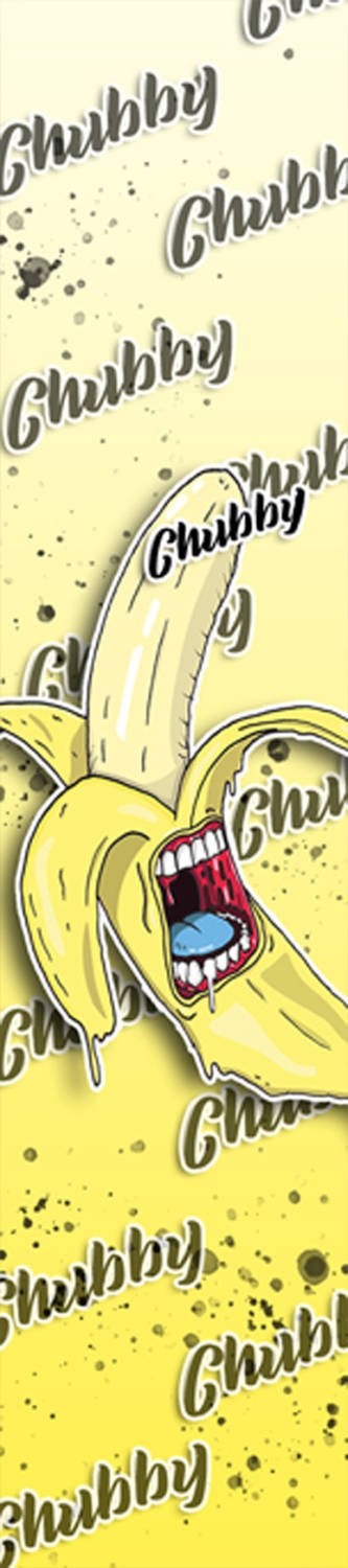Chubby Banana Split Pro Scooter Grip Tape