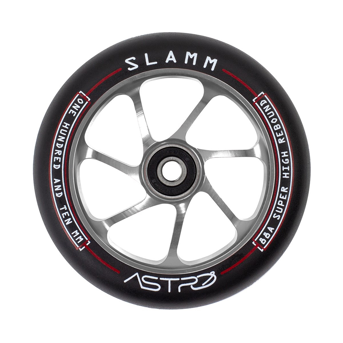Slamm Astro 110mm Wheels - Chrome