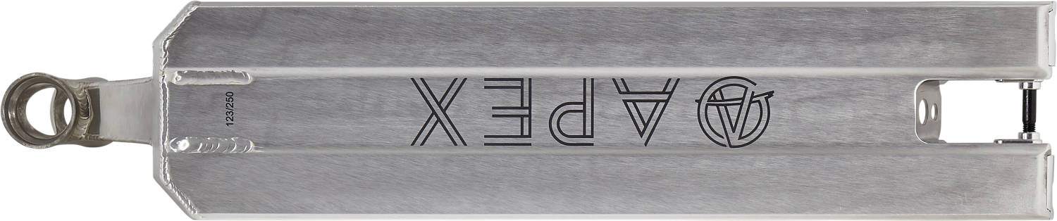 Doska Apex 5" Box Cut Pro Scooter Deck - 53 cm Raw
