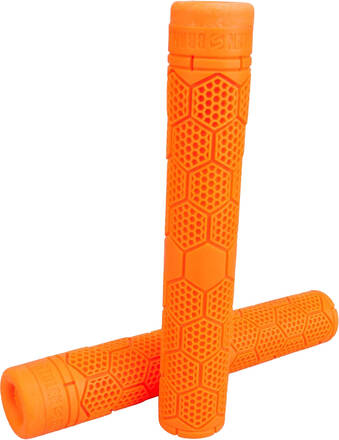 Stolen Hive SuperStick Flangless Grips - Neon Orange