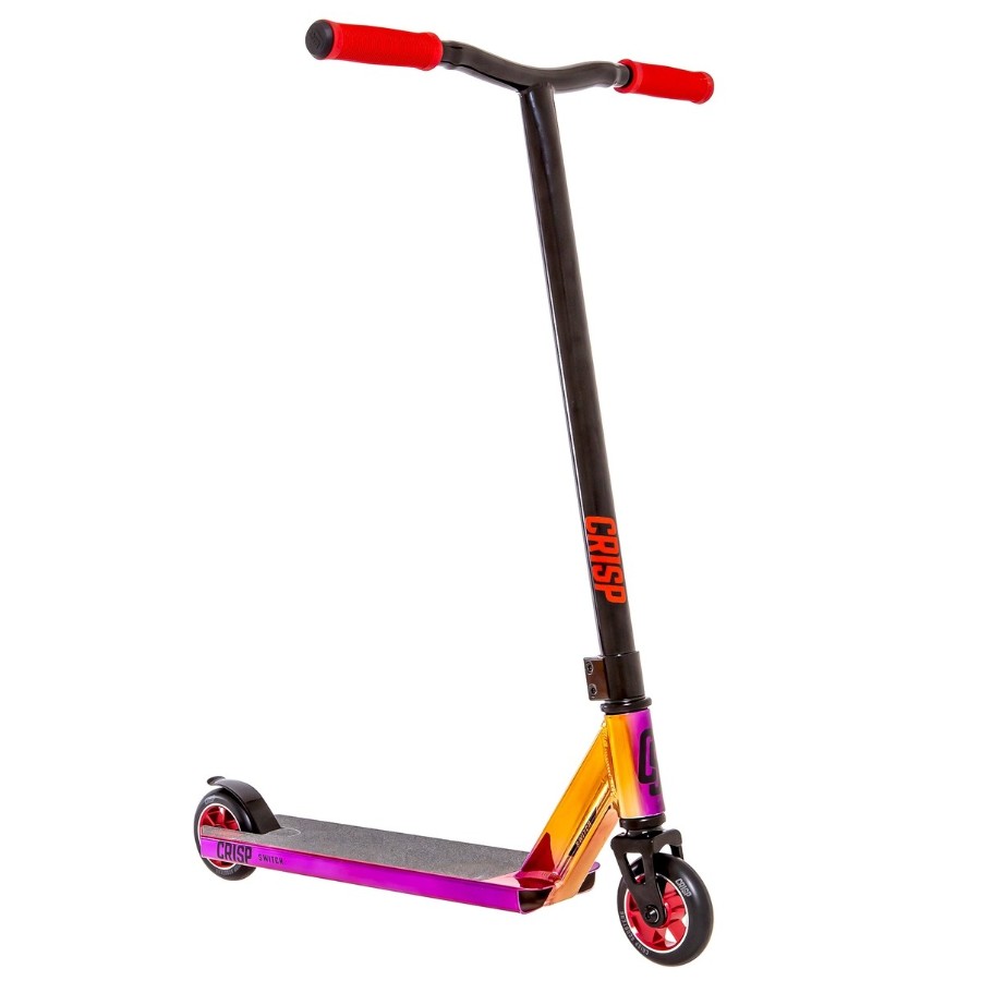 Freestylová kolobežka Crisp Switch Scooter  - Purple / Orange / Red