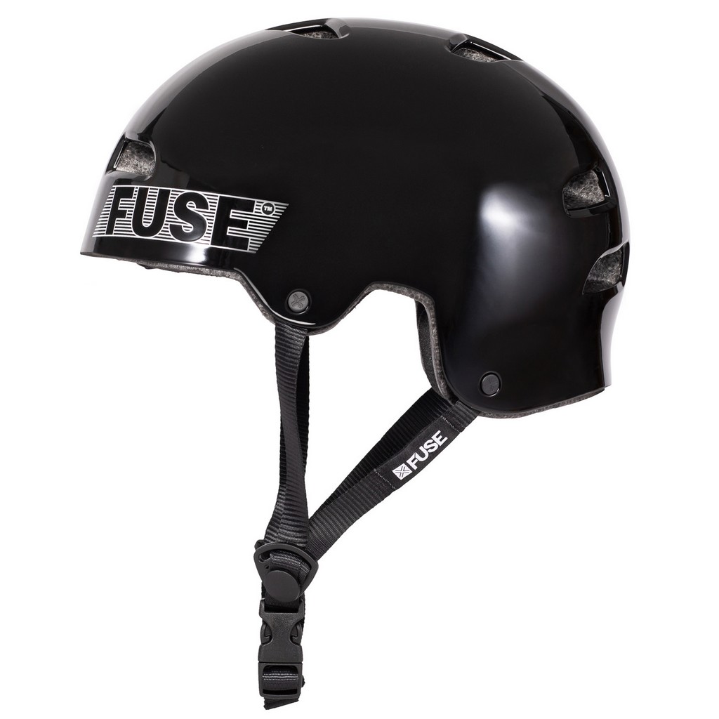 Fuse Alpha Helmet, Glossy Black
