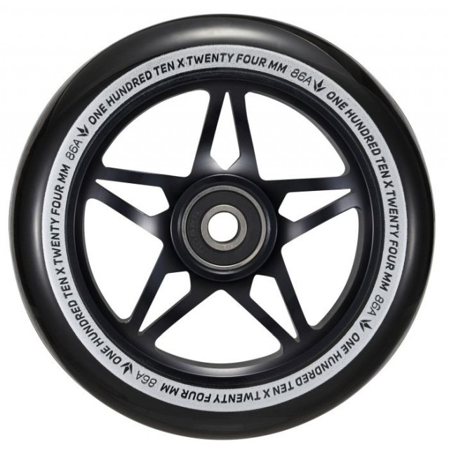 Blunt Tri Bearing 110 mm Wheel - Black / Black