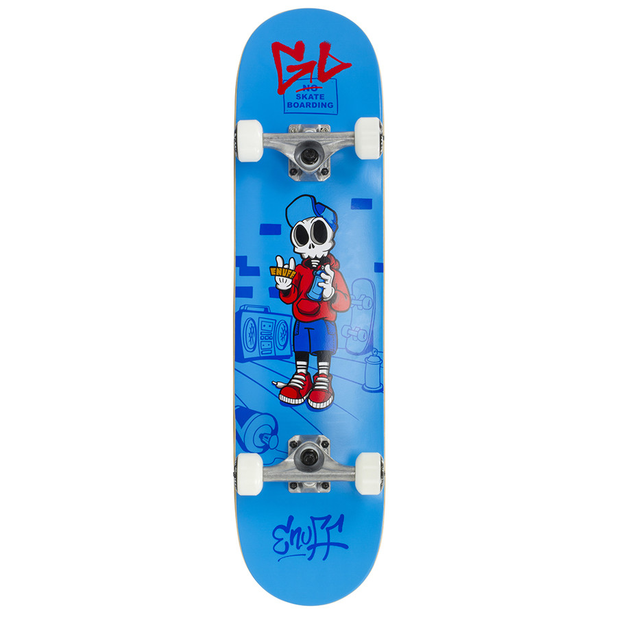 Enuff Skully 7.75" Skateboard - Blue