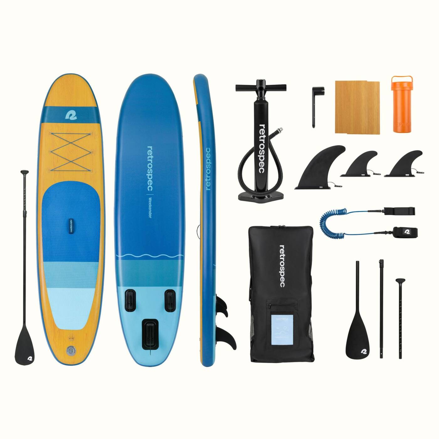 Nafukovací Paddleboard Retrospec Weekender SL 10" Nautical Blue