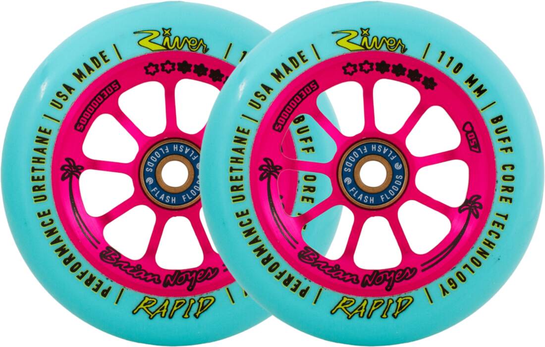 River Rapid Signature Pro Scooter Wheels 2-Pack - Brian Noyes