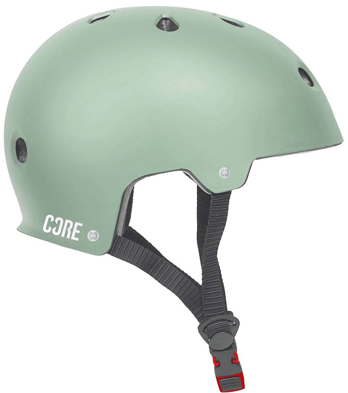 CORE Action Sports Helmet - Army Green Khaki