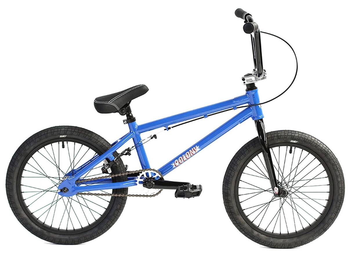 Colony Horizon 16"  BMX Freestyle Bike - Blue / Polished