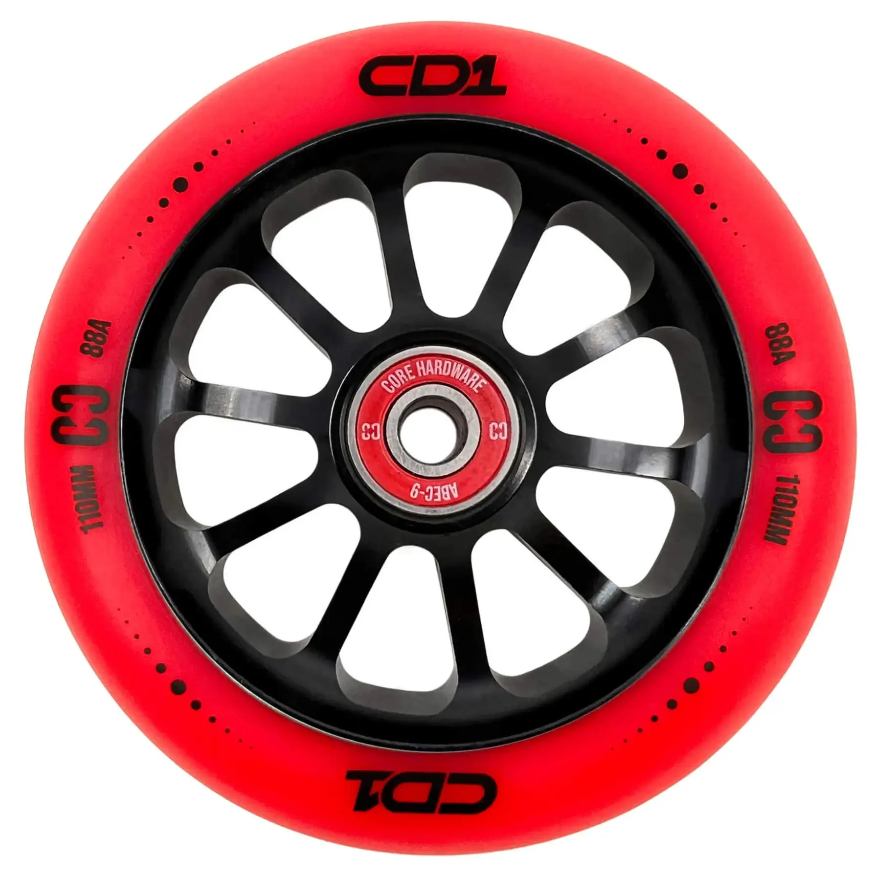 CORE CD1 Pro Scooter  110mm Wheel - Red