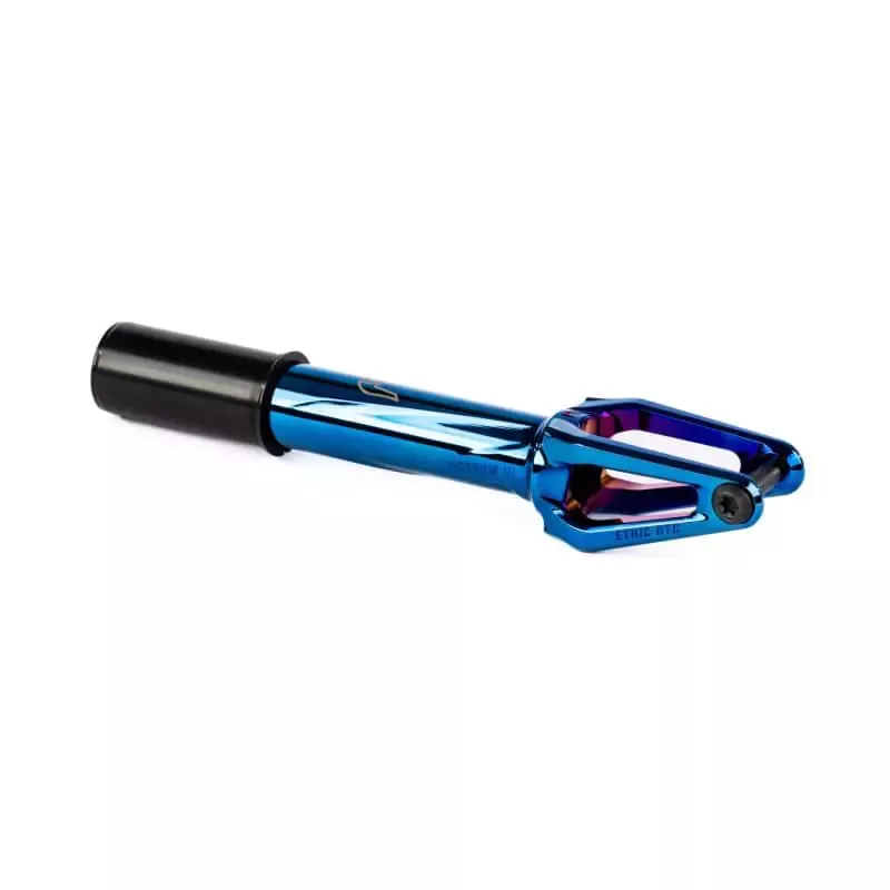 Ethic Pro Scooter Fork Merrow v3 HIC Chrome blue