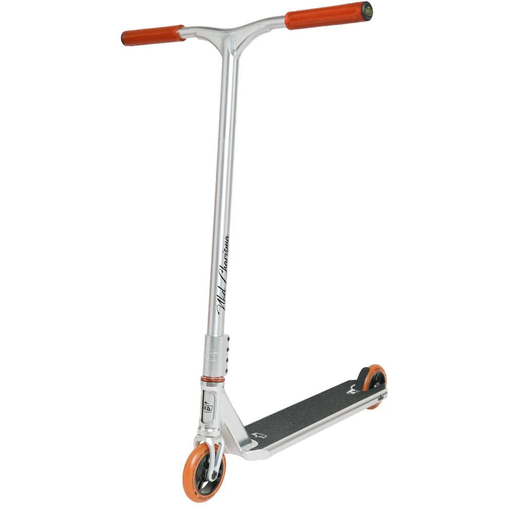 Freestyle kolobežka NKD RIZZ Stunt Scooter - Silver "M" 85 cm