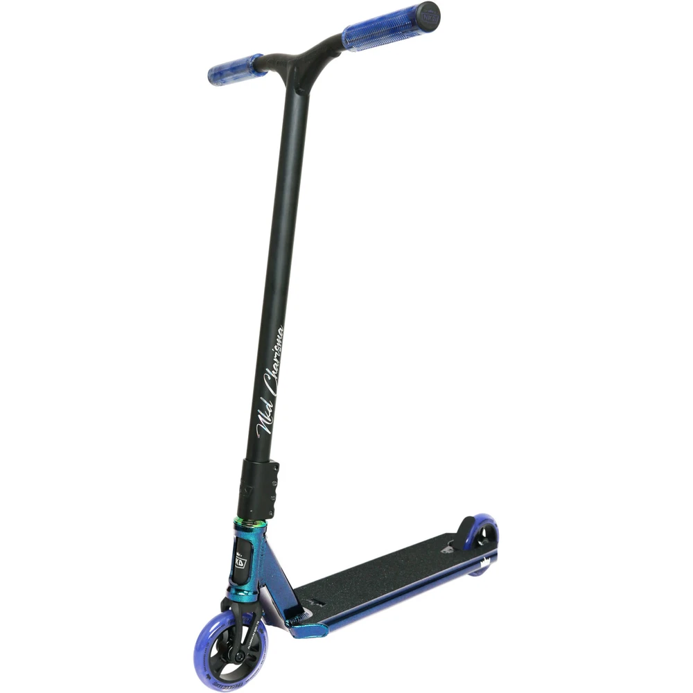 Freestyle kolobežka NKD RIZZ Stunt Scooter - Blackpurple "M" 85 cm