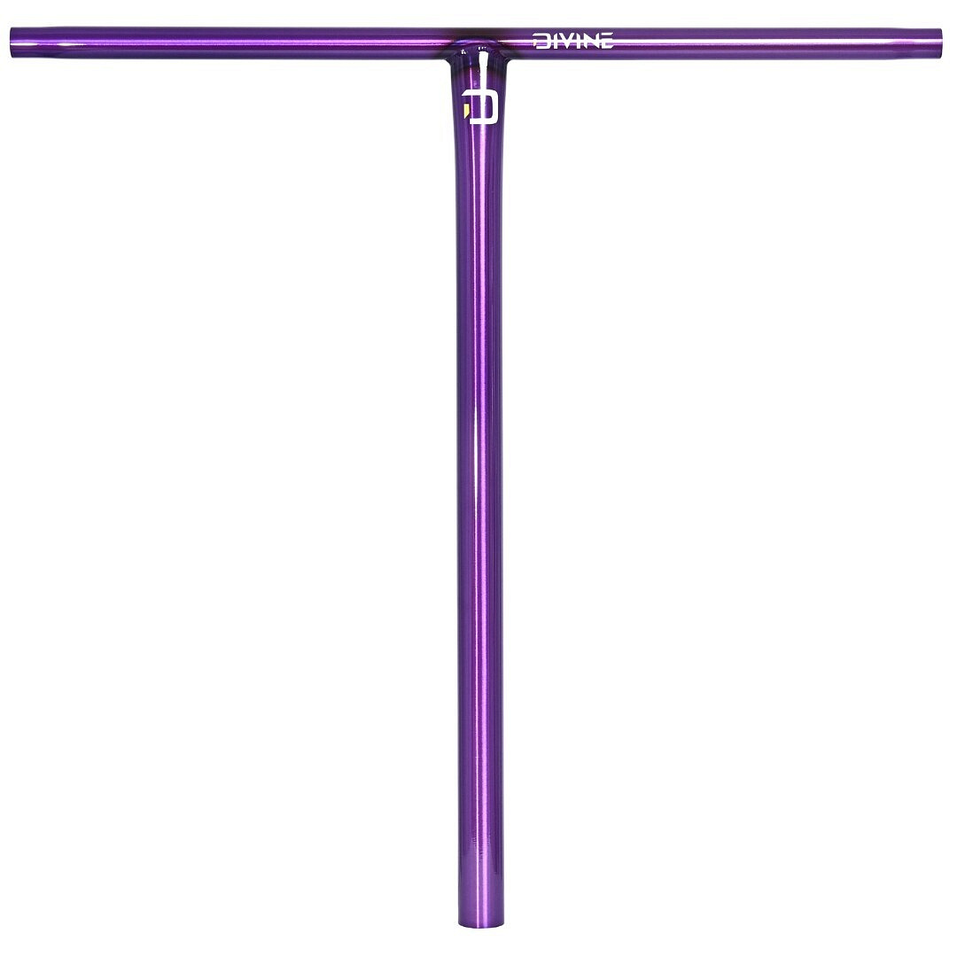 Riadidlá Divine T-bar standard 650x610 mm Polished Purple