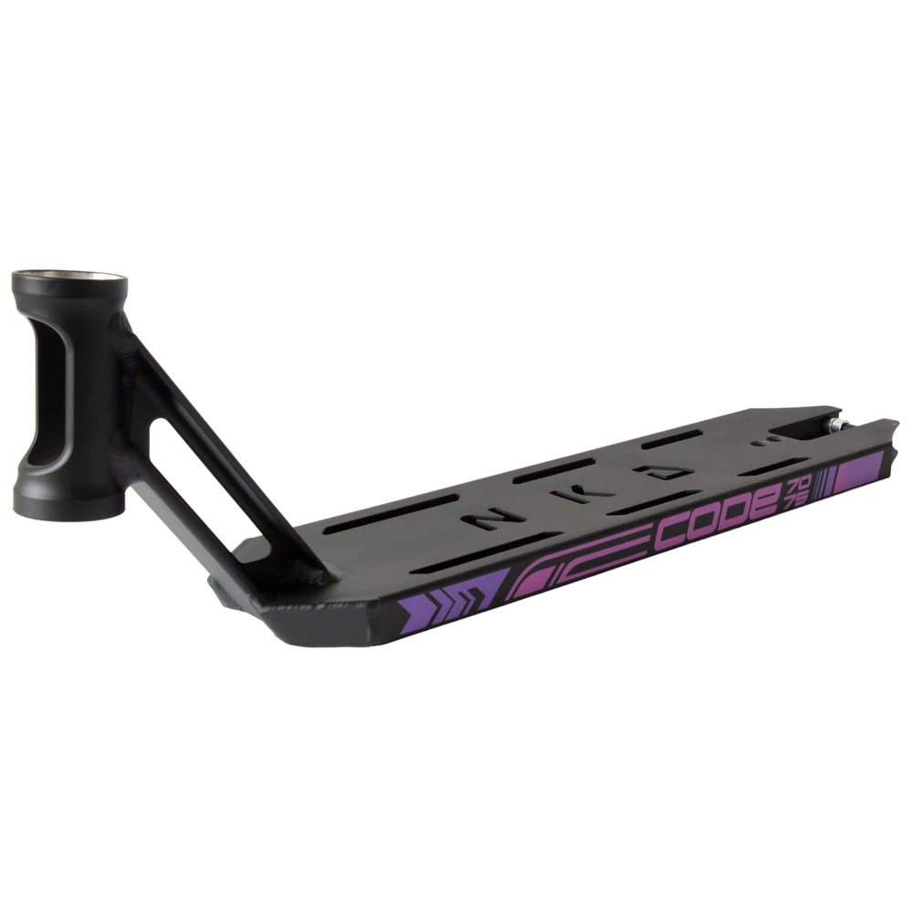 NKD Code 7075 Deck 470mm - Black/Purple